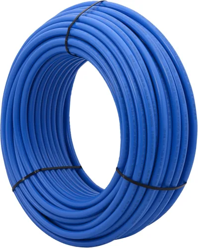 Miniatura 10 de SharkBite - Tubería de agua flexible PEX azul de 1/2 pulgadas x 300 pies para fontanería, PEX-B, U806B300