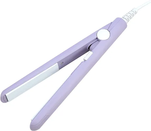 Miniatura 4 de Plancha de pelo simple, tamaño pequeño, mini rizador de plancha, para cabello rizado y liso