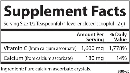 Miniatura 4 de Carlson - Mild-C, vitamina C en polvo, apoya la función inmune saludable, 6 oz (170 g)