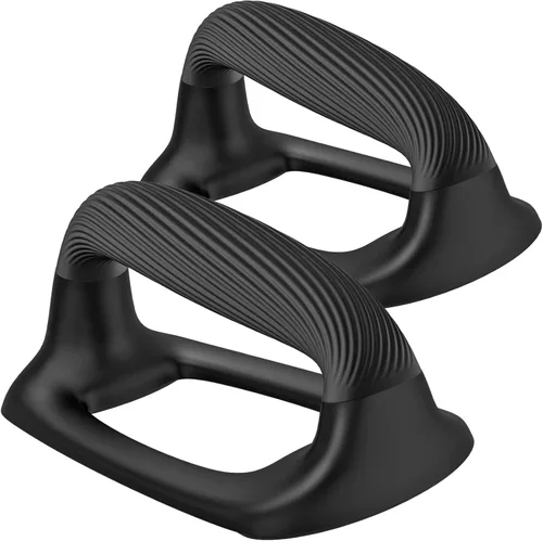 Miniatura 8 de Kipika Barras para Flexiones, Soportes de Flexiones con Mango de Plástico Suave Engrosado, Base Estable y Antideslizante, Mangos para Flexiones A