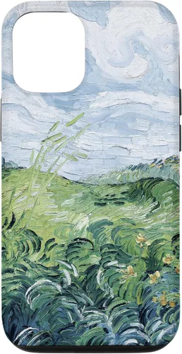 Miniatura 27 de Funda para iPhone 12 Pro Max Van Gogh Green Wheat Fields Modern Art Painting Phone Cover Case