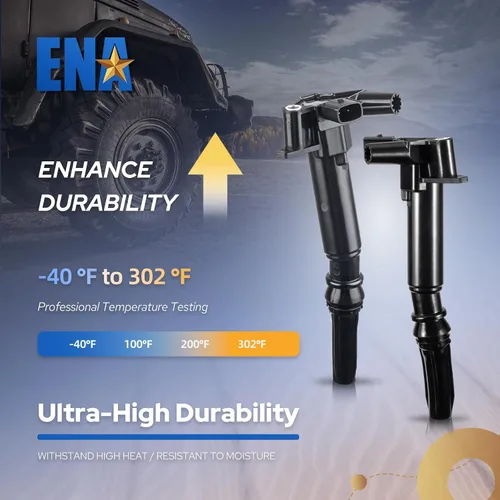 Miniatura 6 de ENA Paquete de bobinas de encendido 6.2 6.2L V8 compatible con Ford F250 F150 F350 Super Duty, Lobo 2010 2011 2012 2013 2014 2015 2016 2017 UF631