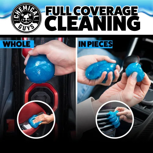 Miniatura 5 de Chemical Guys Sticky Icky - Gel de limpieza para automóvil, manzana verde, limpiador interior de automóvil, limpiador reutilizable para grietas