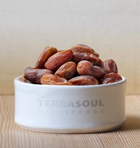 Miniatura 4 de Terrasoul Superfoods Dátiles orgánicos de Deglet, 6 libras (paquete de 3) – Sin hueso, fresco Edulcorante natural