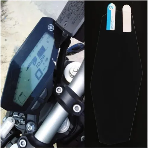 Miniatura 5 de Tablero de instrumentos Película protectora para Yamaha y aha MT09 MT 09 MT-09 FZ09 FZ 09 FZ-09 motocicleta Cluster Scratch Cluster Protector