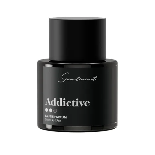 Scentiment - Addictive Eau De Parfum - Fragancia inspirada en el diseñador para mujer – 1.69 fl oz (1.7 fl oz)