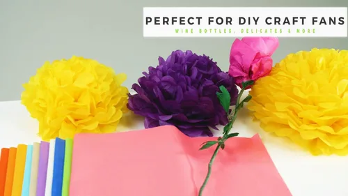 Miniatura 5 de Flexicore Packaging® Papel de seda para envolver regalo Tamaño: 15 x 20 pulgadas 100 hojas Papel de seda a granel sin ácidos (morado)