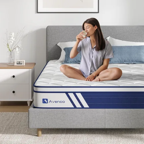 Miniatura 21 de Avenco Queen Mattress, Hybrid King Size Mattresses in a Box, Colchones Twin TXL Full Size Mattress