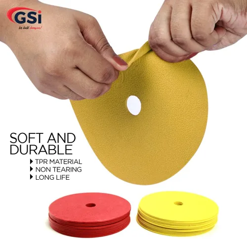 Miniatura 4 de GSi Spot Markers – Non-Slip Non-Toxic Poly Spots – Floor Markers for PE, Sports & Classroom Activities