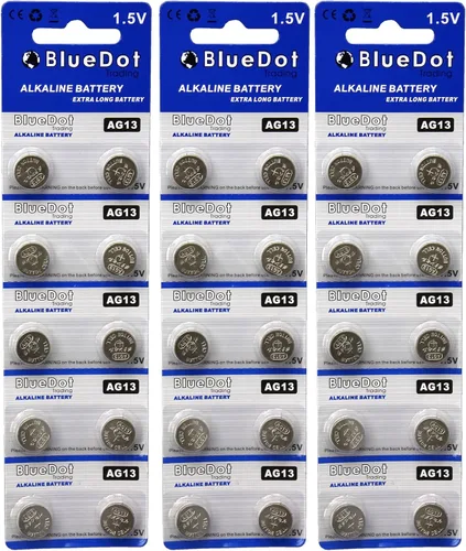 Miniatura 8 de BlueDot Trading AG13 batería de botón LR44, BDT-AG13-10, 1, 1