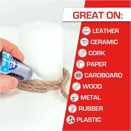 Miniatura 6 de Loctite Super Glue Gel Control, transparente, botella de 0.14 onzas líquidas, paquete de 3