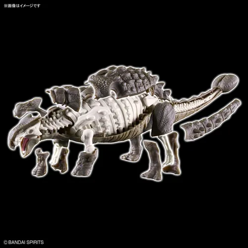 Miniatura 19 de Bandai Hobby - Plannosaurus - Kit de modelo de dinosaurio anquilosaurio #06