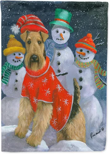 Miniatura 322 de Caroline's Treasures PPP3097CHF - Pijama de Navidad con diseño de bulldog francés para colgar en la pared, poliéster, tamaño de casa, multicolor