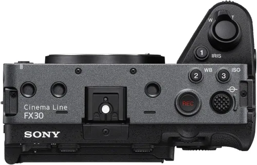 Miniatura 6 de Sony Cámara de línea de cine FX30 Super 35 con unidad de mango XLR y lente E 0.591 in f/1.4 G