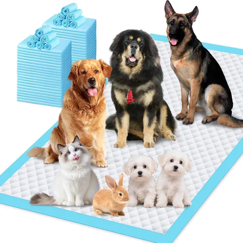 Miniatura 11 de Gimars Almohadillas de carbón extra grandes XXL con control de olores para perros, 9 capas gruesas ultra absorbentes, a prueba de fugas