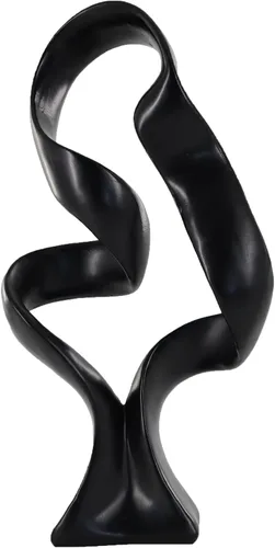 Miniatura 11 de Escultura decorativa de cinta abstracta moderna de 10 pulgadas, esculturas de nudo, decoración del hogar, estatuas de mesa de café, decoración