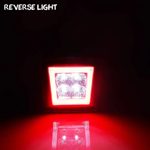 Miniatura 5 de Kit de luz de freno antiniebla trasera LED con lente roja para Nissan 370Z 2009 en adelante, 13-17 Juke Nismo