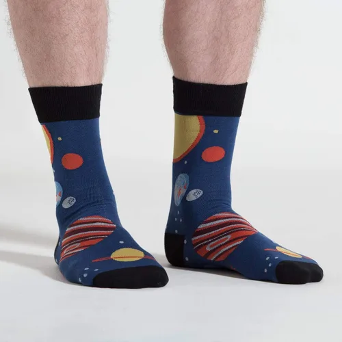 Miniatura 26 de Sock It To Me - Calcetines con diseño de extraterrestres y del espacio para hombre