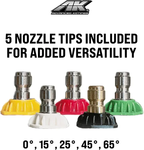 Miniatura 5 de Advanced Kotings - Cañón de espuma para lavadora a presión Kit de detalles y lavado para automóviles, camiones, motocicletas, cuatrimotos, UTV