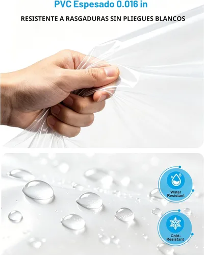 Miniatura 5 de Mochila transparente aprobada para estadios de 12 × 12 × 6 con correas de hombro transpirables, bolsa transparente para estadio de trabajo, Negro