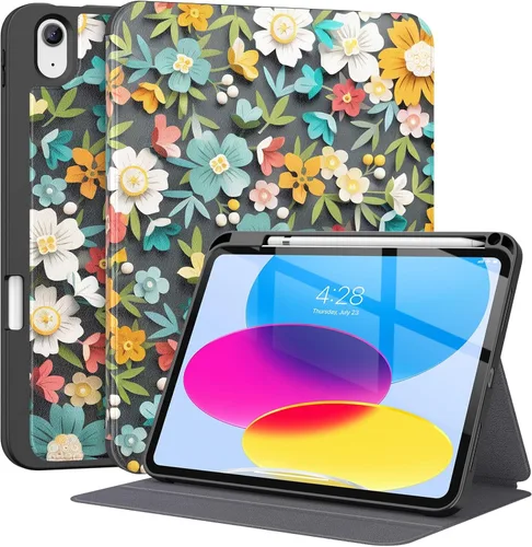 Miniatura 47 de Supveco Funda para iPad (A16) de 11ª generación de 11 pulgadas (2025), iPad de 10.9 pulgadas (2022) con soporte para lápiz, funda de alta calidad