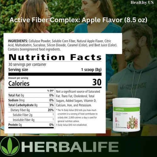 Miniatura 5 de Herbalife Complejo de fibra activa sabor manzana (7.4 oz 7.41 oz)