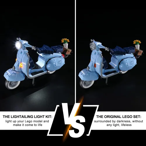 Miniatura 5 de Lightailing Luz LED para Lego 10298 Vespa 125 Modelo de bloques de construcción - NO incluido el juego de modelos