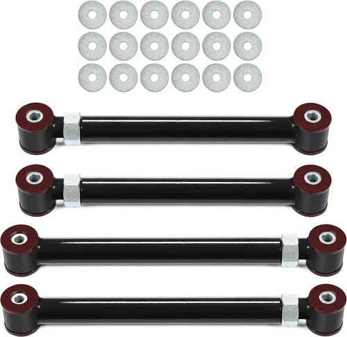 Miniatura 3 de Kojem Brazos de control inferiores superiores delanteros de 0 a 6 pulgadas, ajustables, compatibles con Dodge Ram 1500 2500 3500 4x4 1994-2009, 4