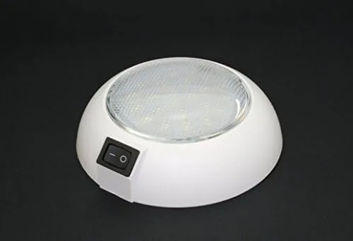Miniatura 2 de Luz LED de cúpula – 24 VCC – Downlight LED blanco frío de alta potencia para el hogar, automóvil, camión, RV, barco y avión