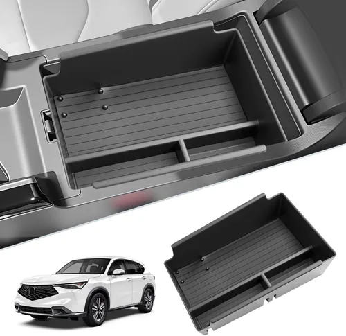 Miniatura 25 de SKTU Compatible con 2020-2024 2025 Land Rover Defender organizador de consola central 2023 2024 2025 accesorios Defender 2024 2025 bandeja