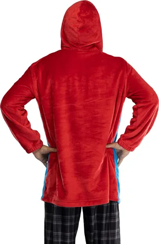 Miniatura 3 de DC Comics Justice League - Sudadera de sherpa de gran tamaño para hombre