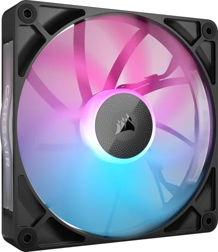 Miniatura 18 de CORSAIR iCUE Link RX120 RGB Ventilador PWM de 120 mm - Rodamiento de cúpula magnética - Ventilador individual - Negro