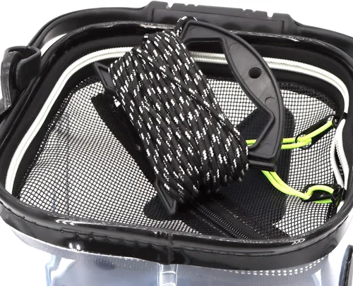 Miniatura 5 de Minnow Bucket - Depósito transparente para pesca de 7L/10L/12L, contenedor transparente para pesca con tapas de red