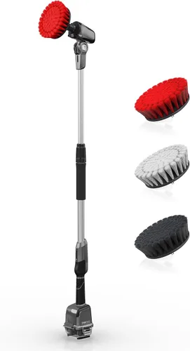 Miniatura 11 de Hoover ONEPWR - Limpiador telescópico, limpiador eléctrico giratorio para limpieza, cabezal de cepillo giratorio, más de 4 pies de alcance, cepillo