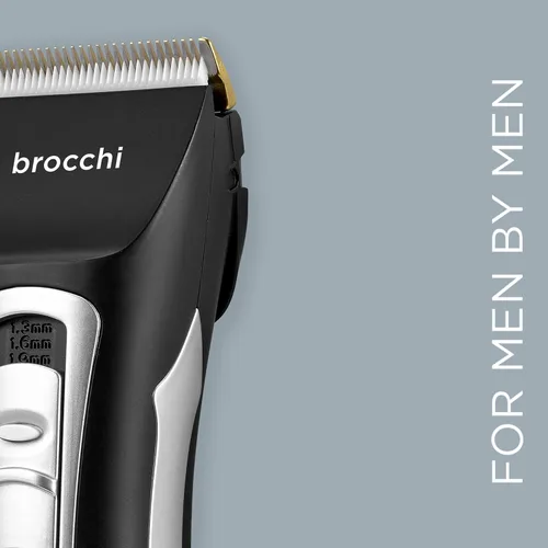 Miniatura 4 de Cortex International Brocchi - Herramienta de aseo y recorte, recortadora de barba para hombres, herramienta de aseo eléctrica digital, maquinilla