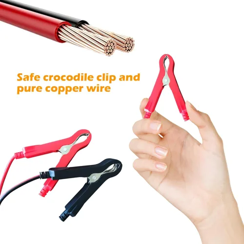 Miniatura 6 de Cargador de batería de litio de 36 V 10 A, cargador de batería LiFePO4 de 43.8 V, mantenedor de batería, cargador inteligente con indicador LED
