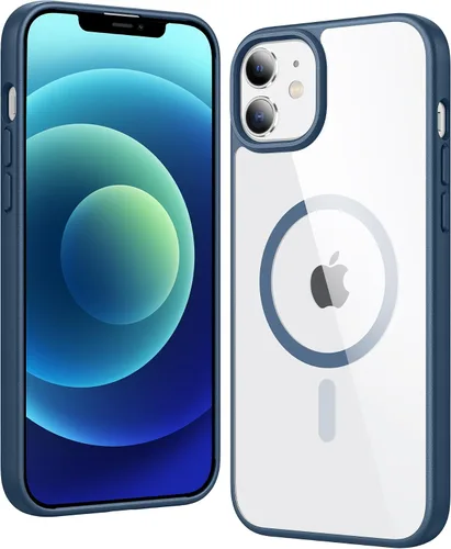 Miniatura 1153 de FNTCASE Funda para iPhone 13 Pro-Max: Fundas magnéticas transparentes compatibles con Magsafe Slim anti amarillamiento protección contra caídas