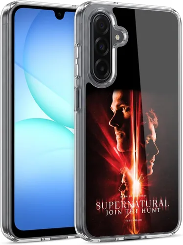 Miniatura 44 de Head Case Designs Supernatural Sam, Dean & Castiel Key Art - Funda de gel con licencia oficial [protección de grado militar] compatible con Google