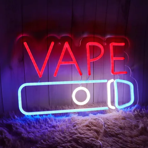 Miniatura 8 de Smoke Shop - Letrero de neón para publicidad de tienda de negocios, luz de cueva de hombre, decoración de bar o garaje, luz de vibraciones para pub