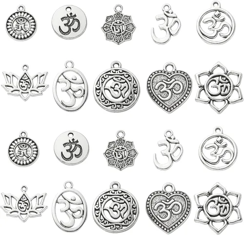 Miniatura 13 de Ipotkitt 100 dijes de vajilla de estilo vintage, cuchara, cuchillo, tenedor, dijes antiguos de cocina para manualidades, joyería, accesorios