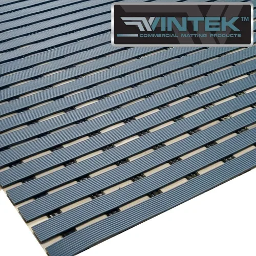 VINTEK, VinTread - Tapete de vinilo para área húmeda: piscina, ducha, sauna, spa, bañera, baño, tapete antideslizante que drena el agua, para Azul