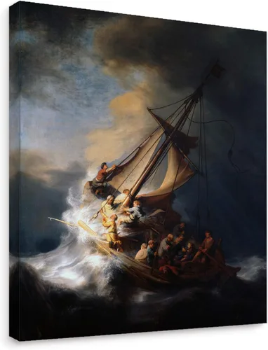 Miniatura 15 de Niwo ART - Montañas y mar, serie de pinturas más famosas del mundo, lienzo de pared para decoración del hogar, envoltura de galería, estirado