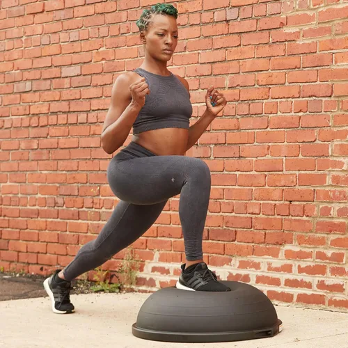 Miniatura 8 de Bosu Pro Multifuncional Equipo de Gimnasio en Casa para Fuerza de Equilibrio de Cuerpo Completo con Entrenamientos Guiados y Bomba