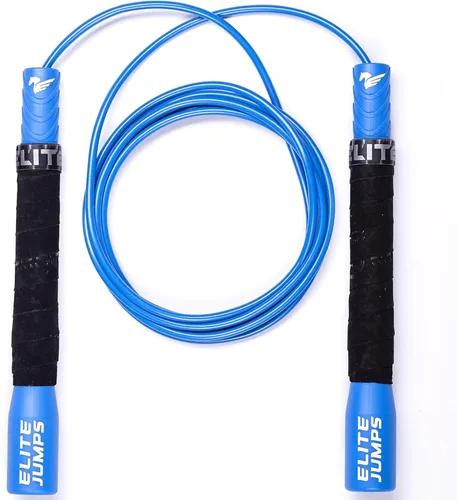 Miniatura 13 de Fit Plus Pro Freestyle - Cuerda de saltar de PVC para trucos, asas largas con cinta de agarre antideslizante, cuerdas de saltar para adultos