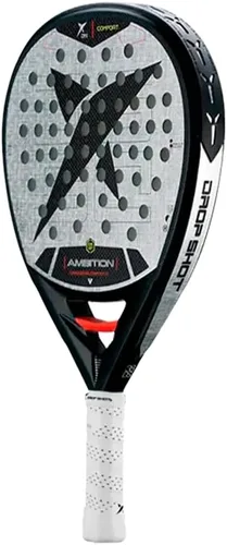 Miniatura 5 de Drop Shot Conqueror Comfort 1.0 - Raqueta de pádel de carbono 3K con núcleo suave EVA, forma de lágrima, equilibrio medio, reducción avanzada