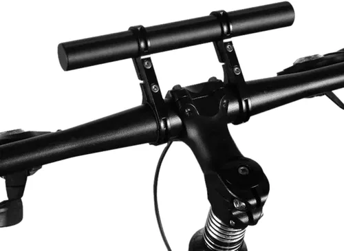 Miniatura 3 de Extensor de manillar de bicicleta, barra de extensión de bicicleta, abrazadera doble, soporte de aleación de aluminio, accesorios de bicicleta