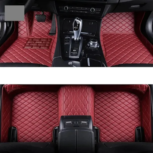 Miniatura 8 de Tapete de auto personalizado para Nissans X-Trail Rogues XTrail, accesorios para automóvil, alfombra de pie (color todo negro)
