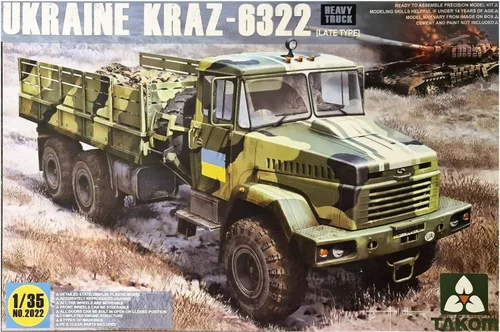 Miniatura 2 de TAKOM Ucrania KRA-6322 Kit de modelo de tipo tardío (escala 1/35)
