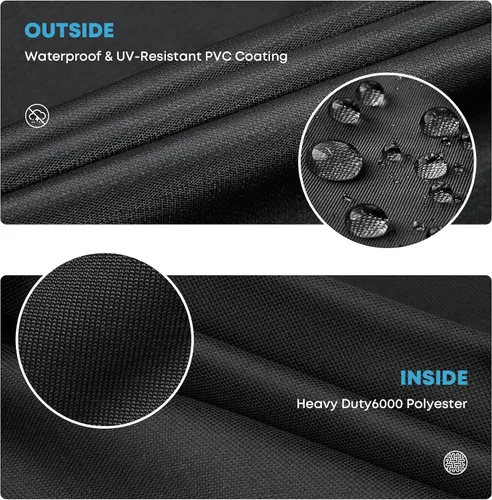 Miniatura 3 de Cubierta de patio Stanbroil para estufa de campamento Chef de 2 quemadores, cubierta de estufa para exteriores de 14'' x 32'' para estufa