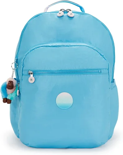 Miniatura 117 de Kipling Mochila para portátil Seoul de 15 pulgadas para mujer, duradera, espaciosa, con correas acolchadas para el hombro, funda protectora